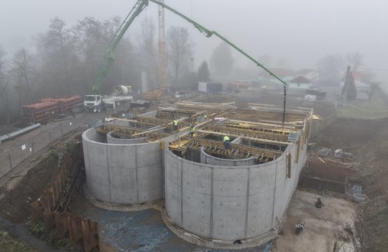 ČOV Tišnov, Březina