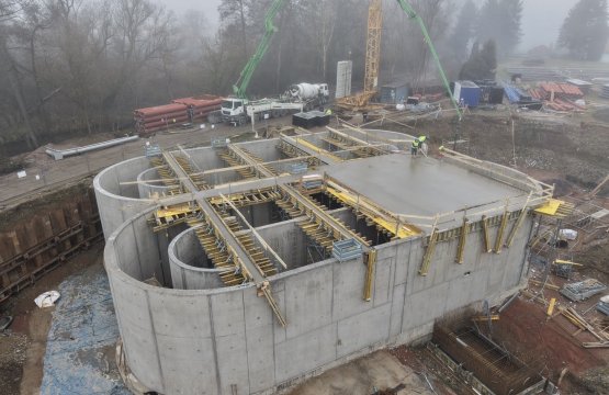 ČOV Tišnov, Březina